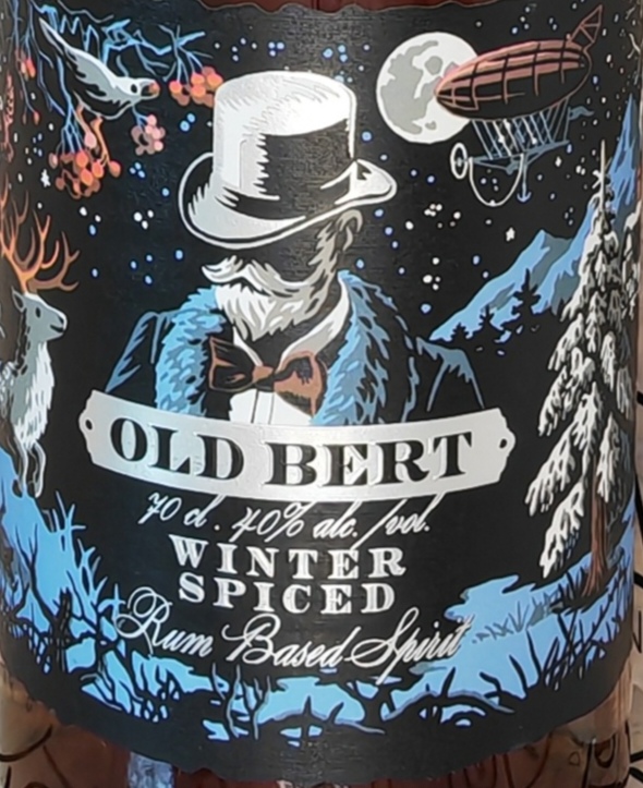 Old Bert Winter Spiced Rum 40% 0,7l