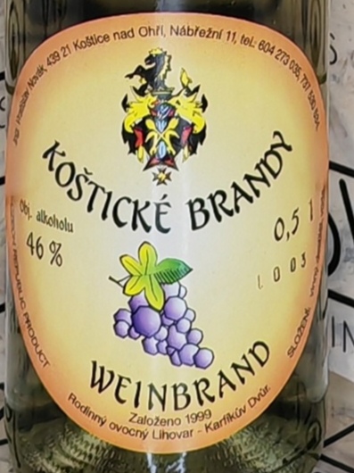 Koštické brandy 46% 0,5l