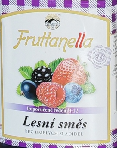 Sirup Fruttanella Lesní směs 1l