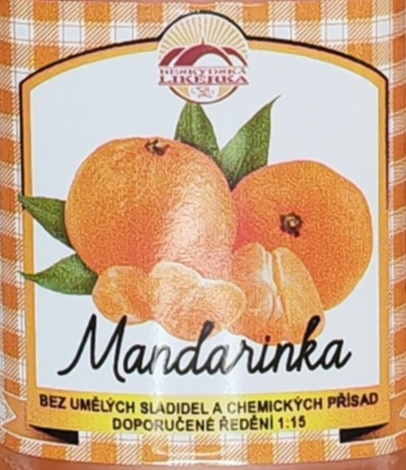 Sirup Fruttanella Mandarinka 2l