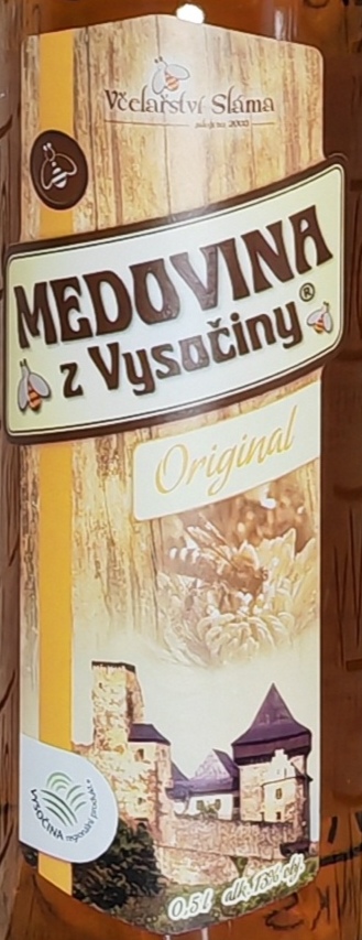 Medovina z Vysočiny original 13% 0,5l