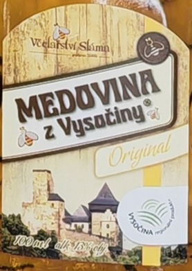 Medovina z Vysočiny original 13% 0,1l