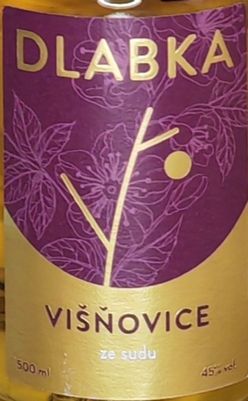 Dlabka Višňovice ze sudu 45% 500ml