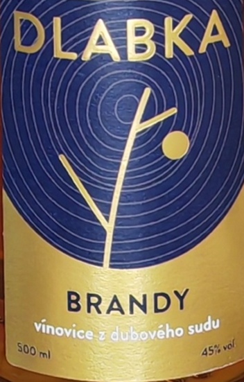 Dlabka Brandy 45% 500ml