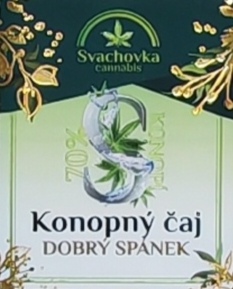 Konopný čaj Dobrý spánek 20g