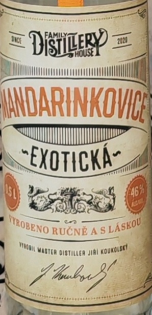 Mandarikovice exotická 46% 0,5l