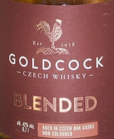 GoldCock Blended Whisky 42% 0,7l