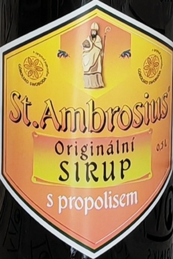 St. Ambrosius Sirup s propolisem 0,5l (687 g)