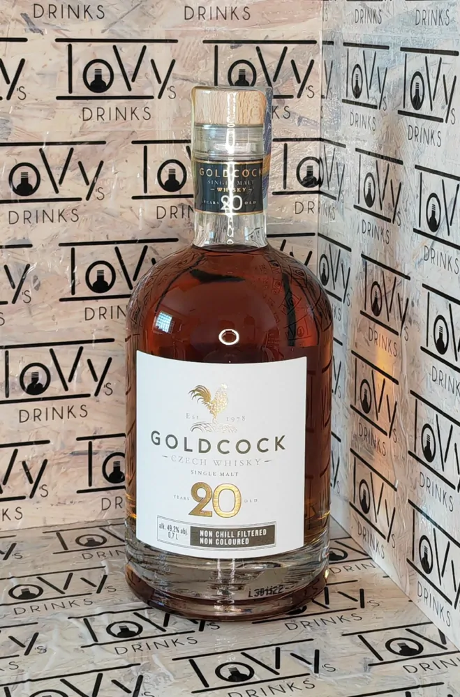 GoldCock 20 YO whisky 49,2% 0,7l