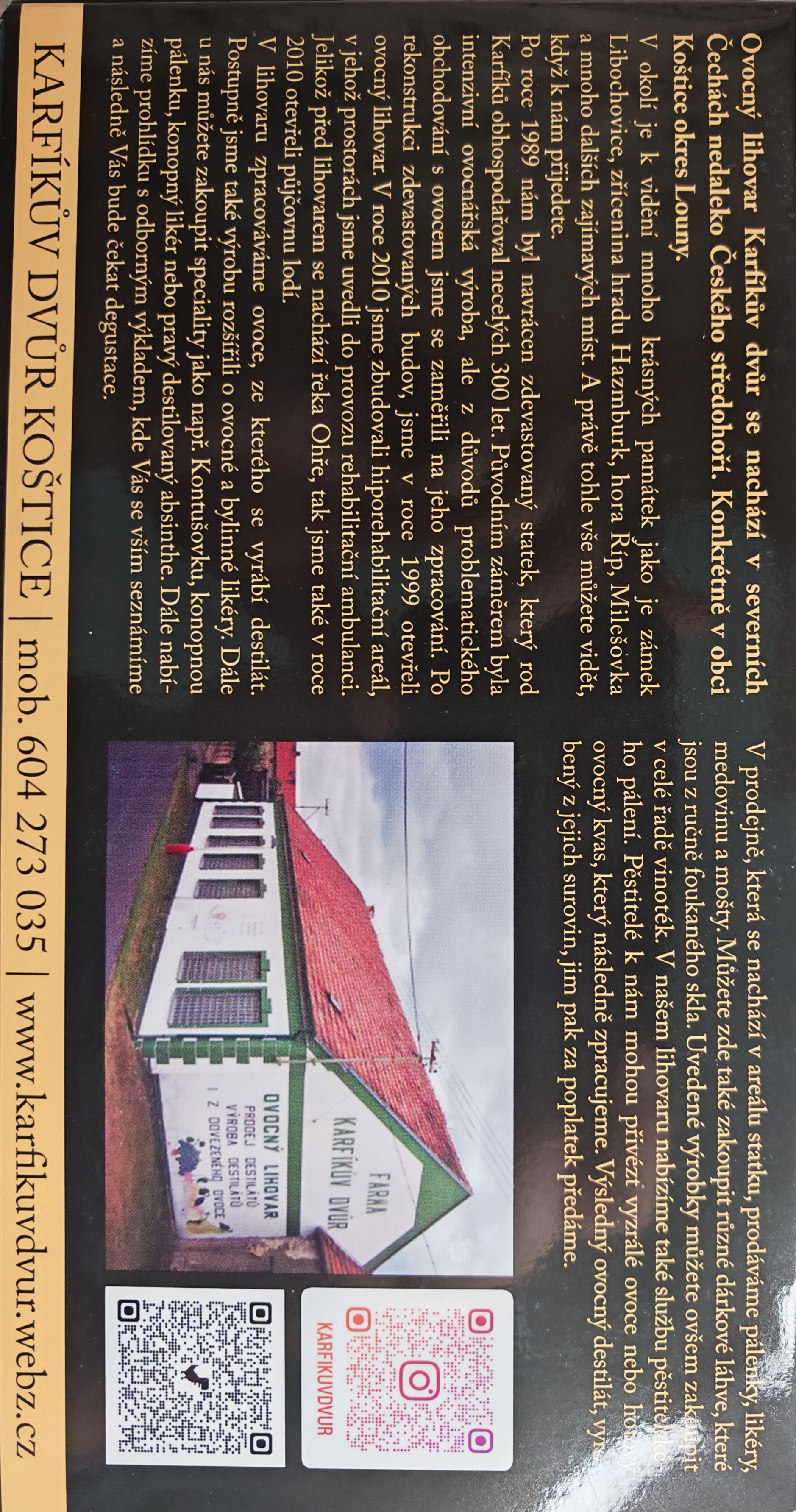 Koštická dárková kazeta 5ks pálenek
