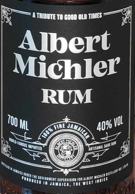 Albert Michler Rum Fine Jamaican 40% 0,7l