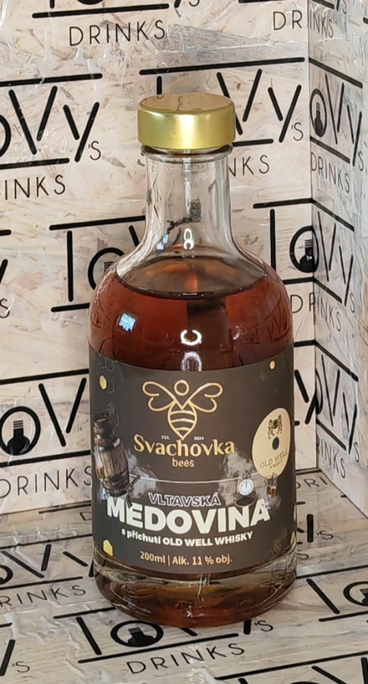 Sada 2x0,2l medovina a 1x500g med