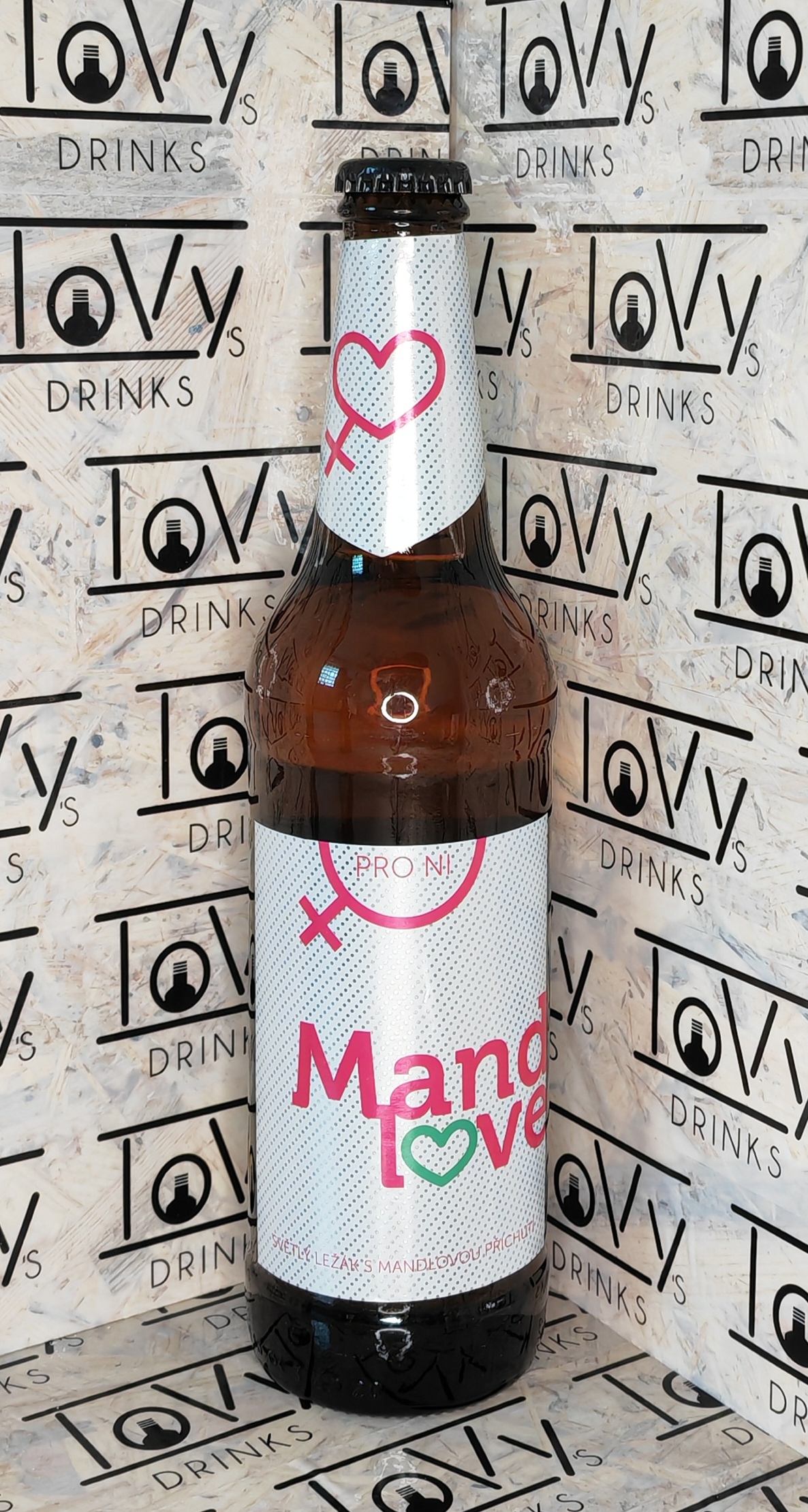 Duopack pivo s mandlovou příchutí 2x0,5l